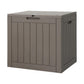 Gardeon Outdoor Storage Box 118L Container Lockable Indoor Garden Toy Tool Shed Grey