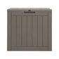 Gardeon Outdoor Storage Box 118L Container Lockable Indoor Garden Toy Tool Shed Grey