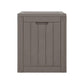 Gardeon Outdoor Storage Box 118L Container Lockable Indoor Garden Toy Tool Shed Grey