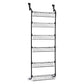 Artiss Over Door Storage Hanger Pantry 6-Tier Metal Hook Hanging Organiser Black