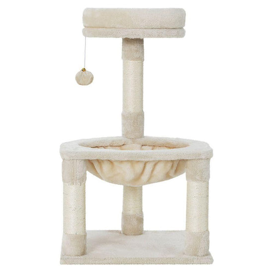 i.Pet Cat Tree 69cm Scratching Post Tower Scratcher Wood Condo Toys House Bed