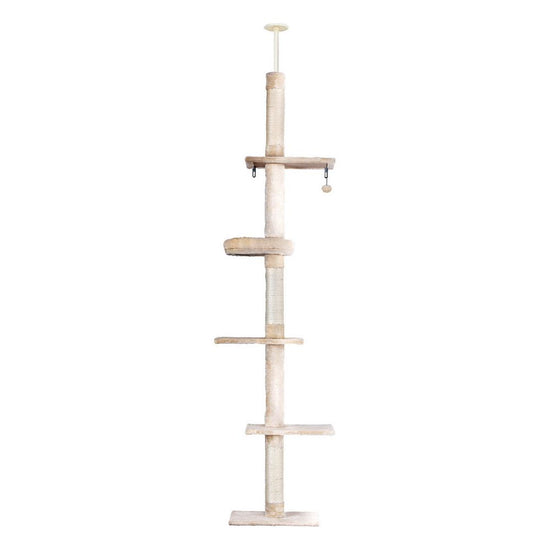 i.Pet Cat Tree 290cm Tower Scratching Cats Post Scratcher Floor to Ceiling Bed