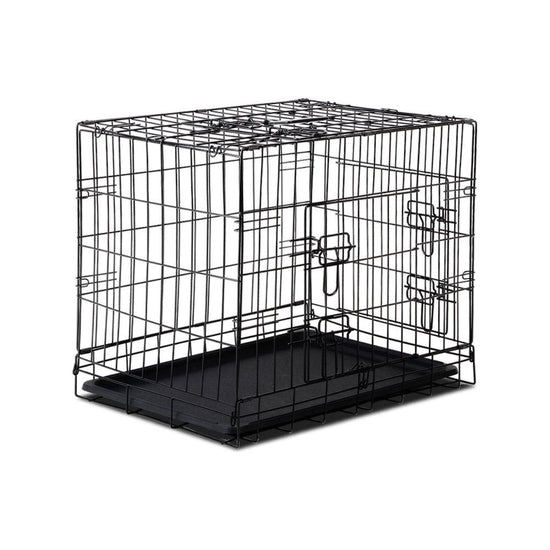 i.Pet 24" Dog Cage Crate Kennel 3 Doors