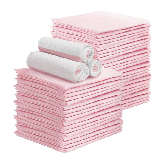 i.Pet Pet Training Pads 200pcs 60x60cm Puppy Dog Toilet Pee Indoor Super Absorbent Pink