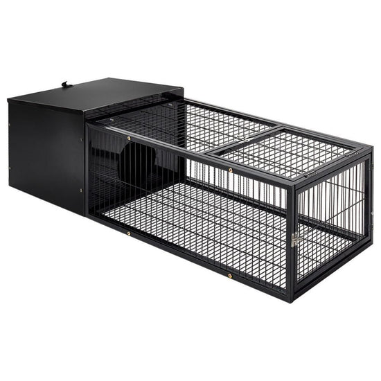 i.Pet Rabbit Cage 122x52cm Hutch Enclosure Carrier Metal