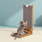 i.Pet Cat Scratching Board Scratcher Cardboard Kitten Indoor Climbing Toy Catnip