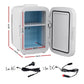 Glacio Mini Fridge Portable 13L White Electric Cooler Warmer 12V 220V