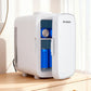 Glacio Mini Fridge Portable 13L White Electric Cooler Warmer 12V 220V