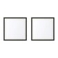 Artiss Photo Frame 2PCS Set Black