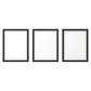 Artiss Photo Frame 3PCS Set Black