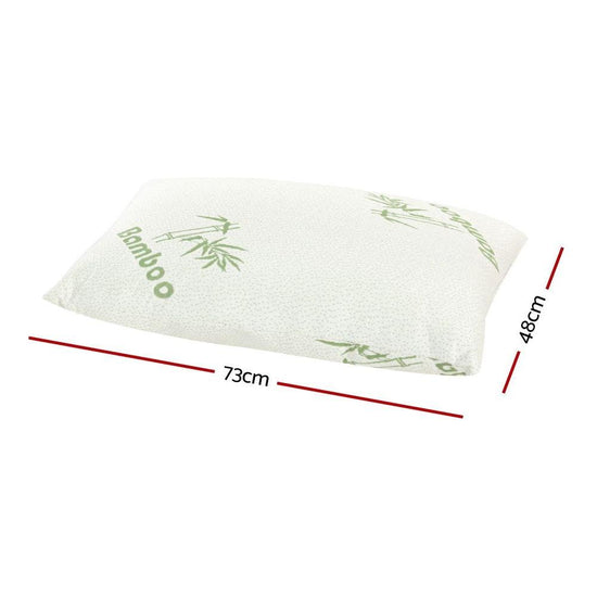 Giselle Bedding 4 Pack Bamboo Pillow Family Hotel