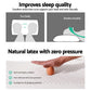 Giselle Bedding Natural Latex Pillow Classic Twin Pack