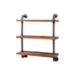 Artiss Floating DIY Pipe Shelf 3 Tiers - IRMA