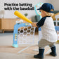 Keezi Kids Basketball Hoop Stand Bowling Baseball Golf Game Sports Toys Set Blue