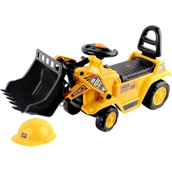 Keezi Ride On Car Toys Kids Excavator Bulldozer Sandpit Digger Car Pretend Play