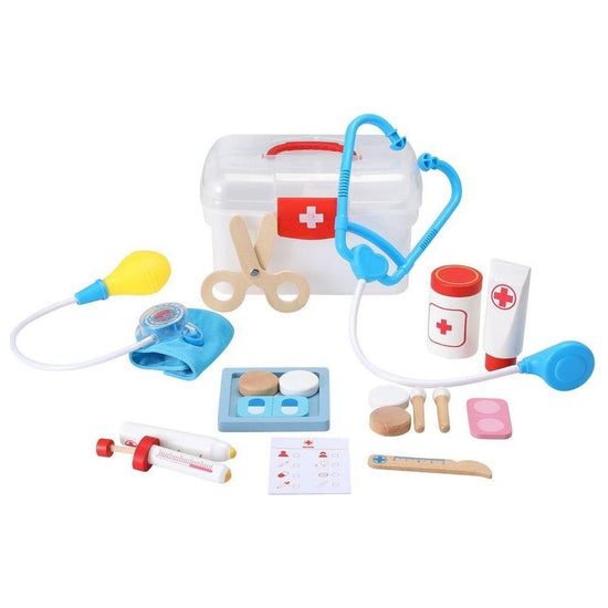 Keezi Kids Doctor Nurse Medical Case Pretend Play Set Stethoscope Medicine Toys