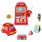 Keezi Kids Gas Petrol Station Pumper Pretend Play Toys Car Music Card Playset