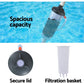 Aquabuddy Pool Leaf Canister Cleaner Suction Catcher In-ground Swimming Pools