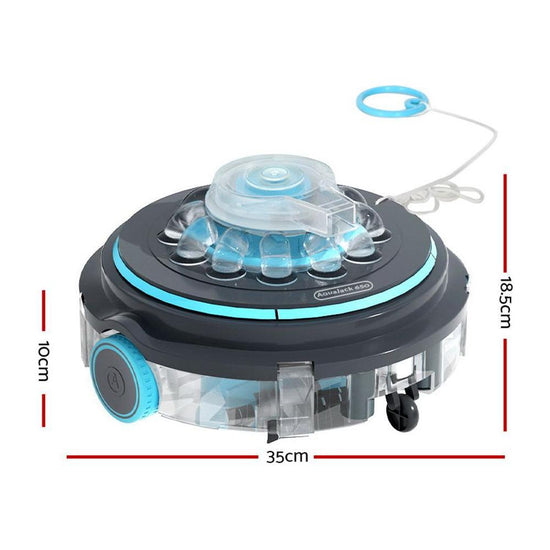 Aquabuddy Robotic Pool Cleaner Automatic Vacuum Swimming Robot Filter Cordless