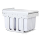 Cefito Pull Out Bin Kitchen Double Basket 2X15L White