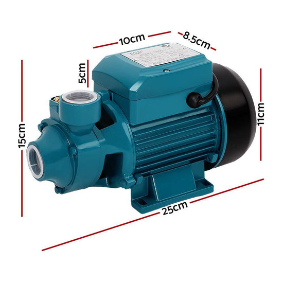 Giantz Peripheral Water Pump Garden Boiler Car Wash Electric Irrigation QB60