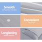 Giselle Bedding Quilt Cover Set Classic Grey Queen