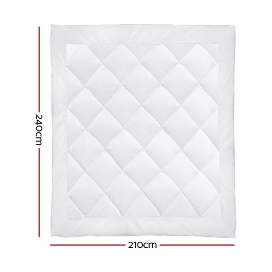 Giselle Bedding 400GSM Microfibre Bamboo Quilt King