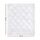 Giselle Bedding 400GSM Microfibre Bamboo Quilt Queen