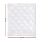 Giselle Bedding 400GSM Microfibre Bamboo Quilt Super King