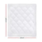 Giselle Bedding 700GSM Microfibre Bamboo Quilt King