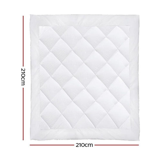 Giselle Bedding 800GSM Microfibre Bamboo Quilt Queen