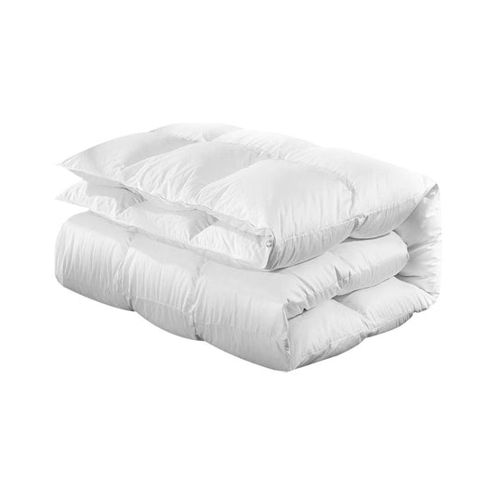 Giselle Bedding 700GSM Duck Down Feather Quilt Queen