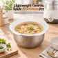 Devanti 3L Rice Cooker Small 6 Cup Multi Cooker with Steamer
