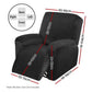 Artiss Recliner Chair Covers 1 Seater Velvet Black