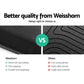 Weisshorn Car Floor Mats Rubber Compatible for Mazda BT50 Dual Crew Cab