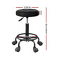 Artiss Salon Stool Round Swivel Chairs Black