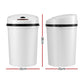 Devanti Sensor Bin Motion Rubbish Bins Kitchen Automatic Trash Can White 9L