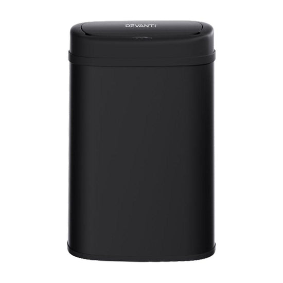 Devanti 50L Sensor Bin Motion Rubbish Automatic Black