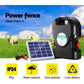 Giantz Fence Energiser 20KM Solar Powered 1.2J Electric