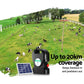 Giantz Fence Energiser 20KM Solar Powered 1.2J Electric