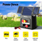 Giantz 3km Electric Fence Energiser PET Solar Energizer 0.1J