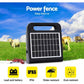 Giantz 2.5km Electric Fence Energiser Solar Farm 0.15J