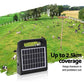 Giantz 2.5km Electric Fence Energiser Solar Farm 0.15J