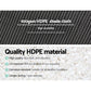 Instahut 50% Shade Cloth 1.83x10m Shadecloth Wide Heavy Duty White