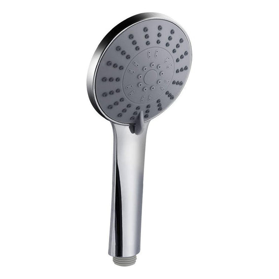 Handheld Shower Head 4.5" High Pressure 5 Modes Poweful Round Chrome