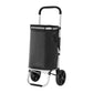 Emajin Shopping Trolley Cart Foldable 45KG Black