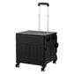 Emajin Shopping Trolley Cart 75L Foldable Black