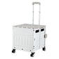 Emajin Shopping Trolley Cart 75L Foldable White