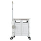 Emajin Shopping Trolley Cart 75L Foldable White