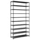 Artiss 10-Tier Shoe Rack Stackable 50 Pairs Black